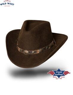 Westernový klobúk EL DORADO